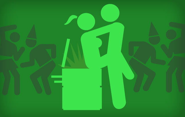 Sex on a photocopier