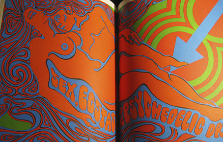 Psychadelic picture of a couple having sex