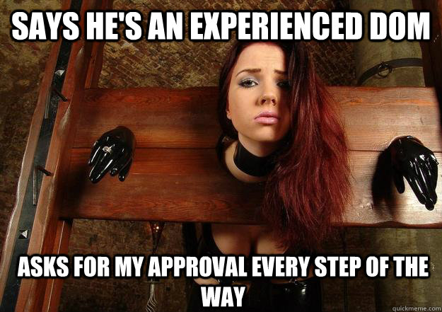 I Wanna Try Being a Dom Or Do I?